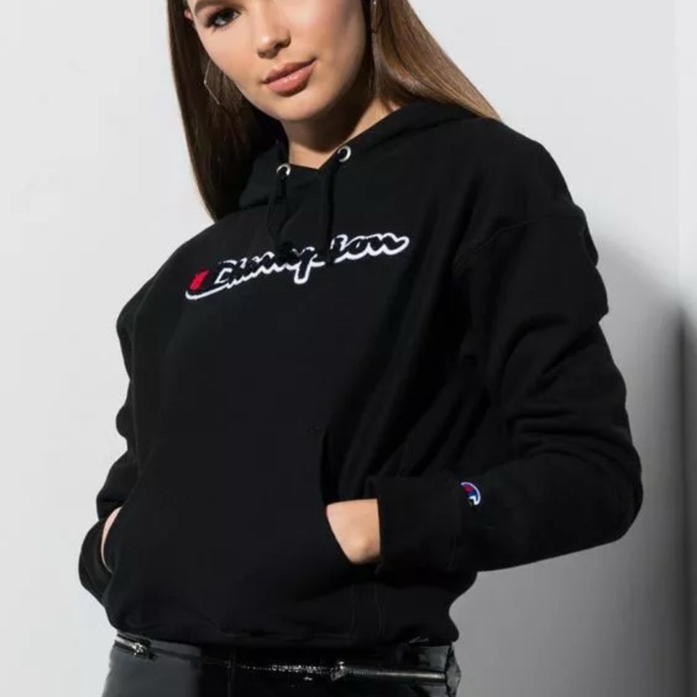Champion Women's Black Hoodie